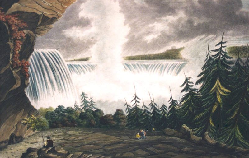 Falls of Niagara,The Pl.III