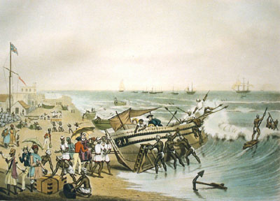 Madras Embarking