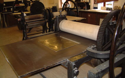 hand operated rolling-press