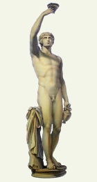classical Marble Statue of male