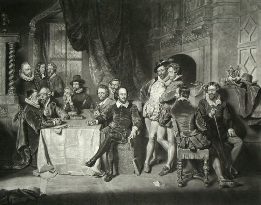 portrait of Shakespeare and Contemporaries