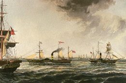 Vivid & Waterwitch paddle steamers