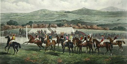 Punchestown, Ireland, steeplechase