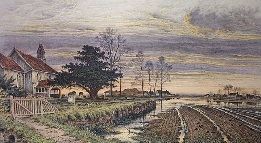 Evening Time It Shall Be Light, after Benjamin Williams Leader