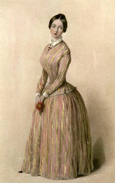 La Grisette, hand coloured female portrait