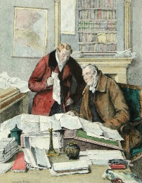 Flaw in the Title, legal print after Sadler