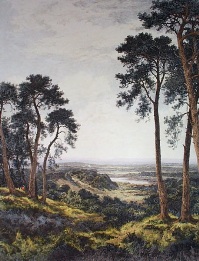 Surrey's Pleasant Hills, Benjamin Williams Leader