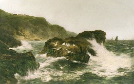 rocky coastal scene