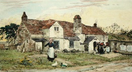 Village Post Office, decorative print