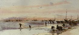 Fishing Boats etching