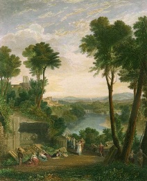 Mercury & Herse, large mythological print by turner