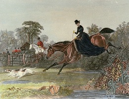Well Done, equestrian print