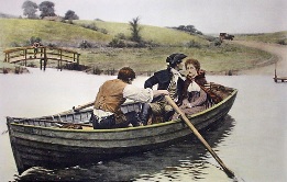 romantic boating