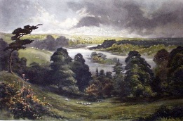 print of the Thames From Richmond Hill
