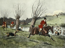 Straight Goer, fox hunting