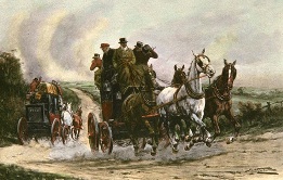 His Majestys Mails, mail coach