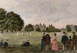 cricket at Rugby, warwickshire