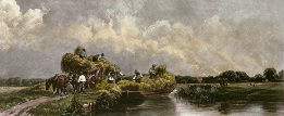 Harvest Time, after Birket Foster