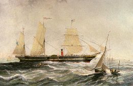 President, paddle steamer