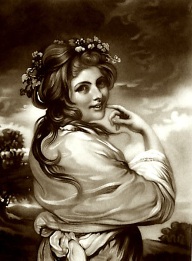 Lady Hamilton as Bacchante after Reynolds