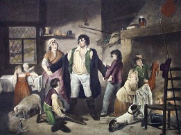 Morning After the Storm, genre print after Bigg