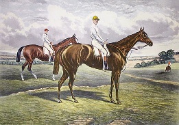 St Gatien & Harvester, derby dead-heat in 1884