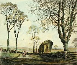Friendly Meeting, rural scene