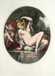 Psyche at the Bath, bartolozzi