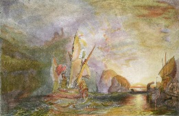 Ulysses Deriding Polyphemus, after Turner
