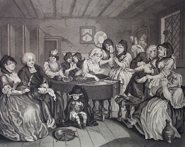 Harlots Progress, Funeral