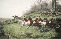 Gone Away, hunting print