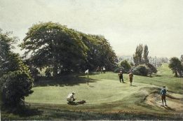 golf, the green