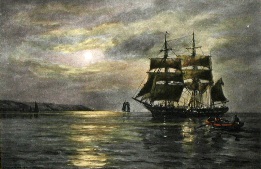 Evening Calm, marine print