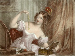 Thoughts on Matrimony, pretty lady print