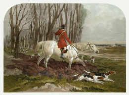 Drawn Blank, hunting print