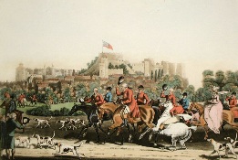 King George III Return from Hunt