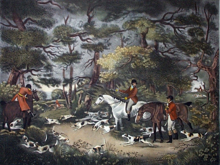 Fox Hunting - Plate 1