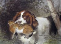 Trim (Dog with Rabbit)