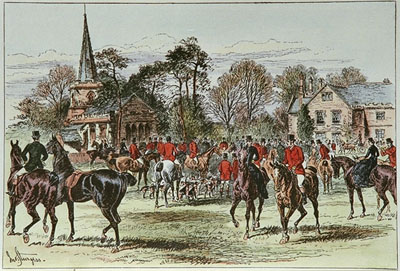 Quorn Hunt at Brooksby