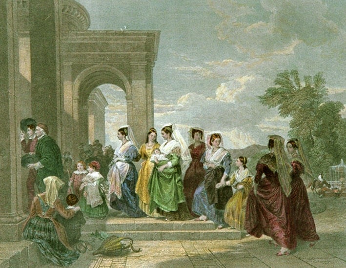 Procession To The Christening