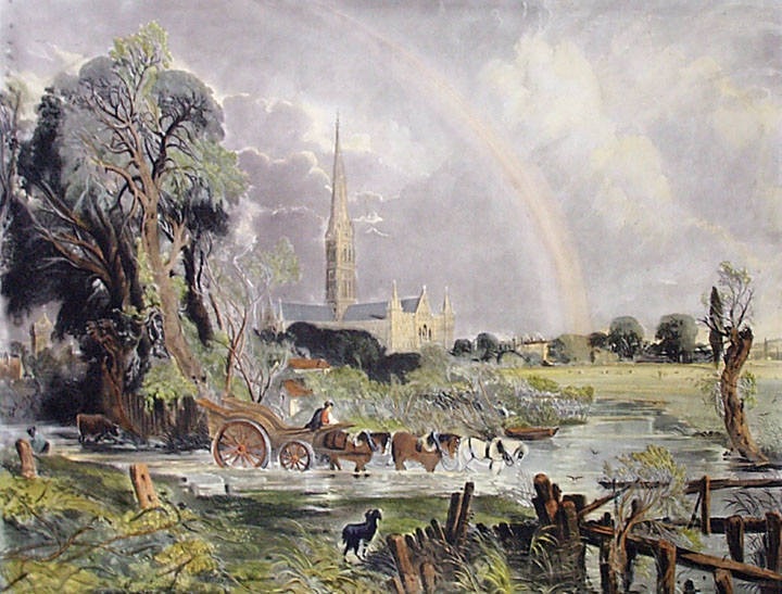 Salisbury Cathedral (Rainbow)