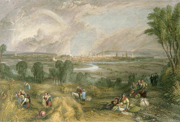 Oxford from North Hinksey Hil