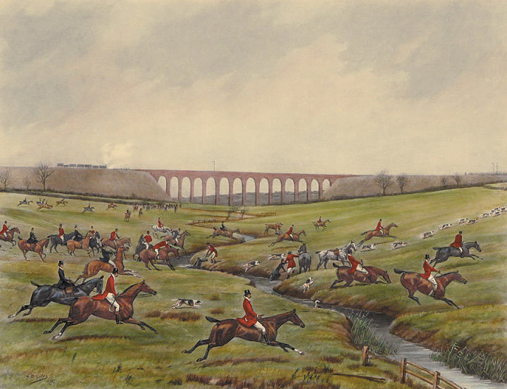 Twyford Brook (Quorn Hunt, 1895)