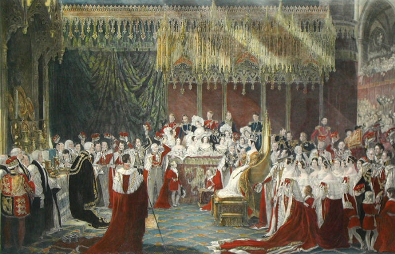 Coronation of Queen Victoria