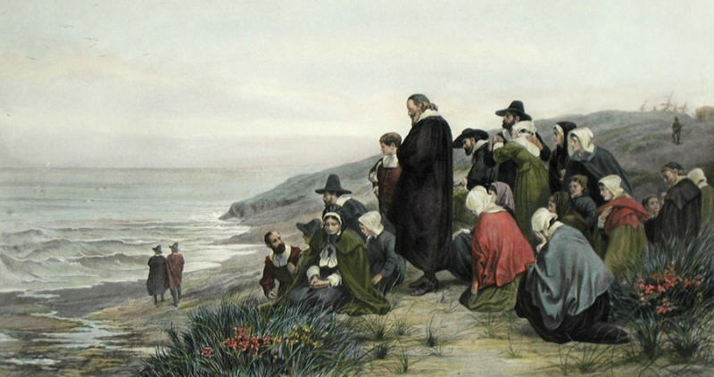 Departure of the Mayflower