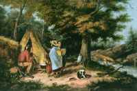 Indian Encampment, Caughnawag