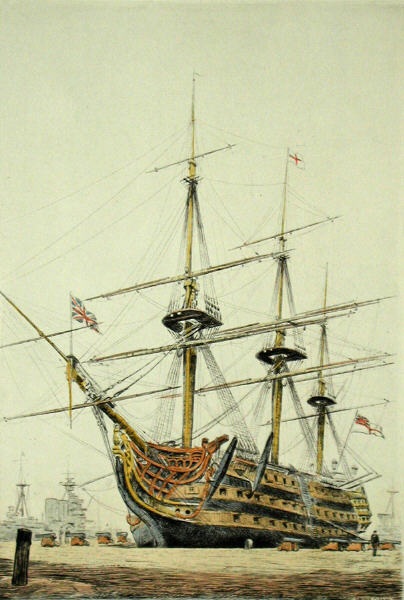 HMS Victory at Portsmouth