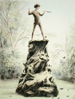 Peter Pan Statue (large)