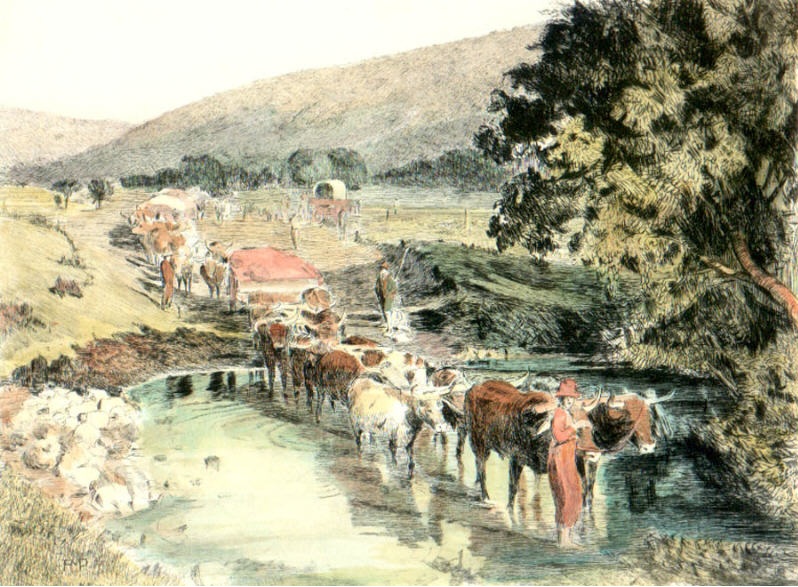 South African Scenes - Pl. IV