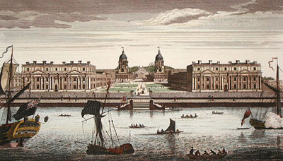 Greenwich Hospital, from Rive